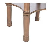 Brown Tegan Round Accent Table