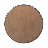 Brown Tegan Round Accent Table