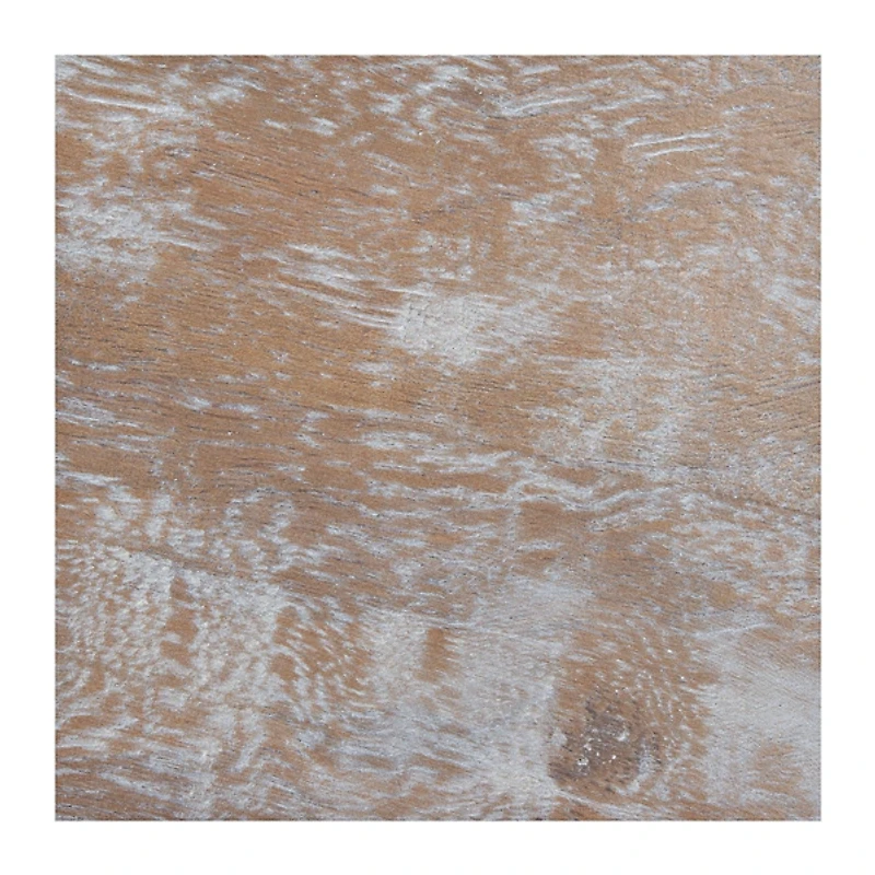 Graywash Mango Wood Top Accent Table