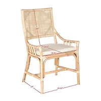 Rattan Woven Accent Chair