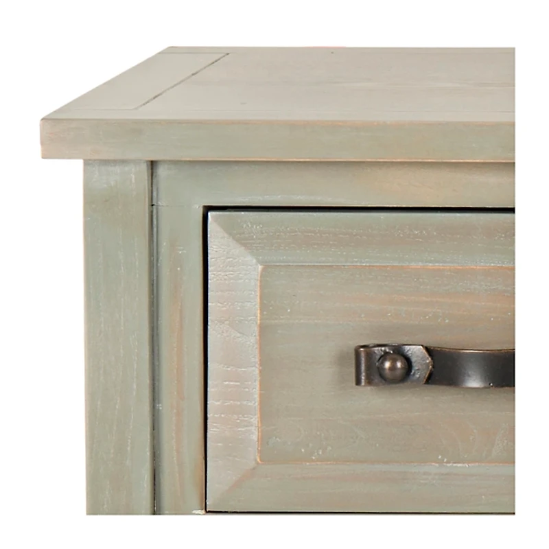 French Gray Ainsley Console Table