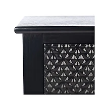 Onyx Raised Texture Diamond Console Table