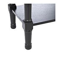 Onyx Raised Texture Diamond Console Table