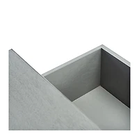 Distressed Gray Ronan 2-Drawer Console Table