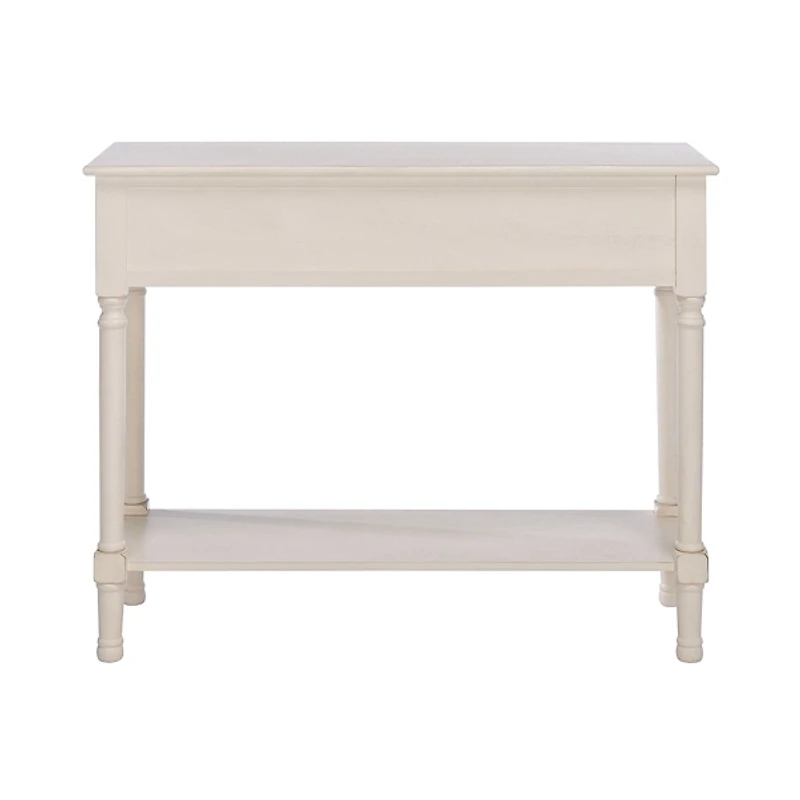 Distressed Natural Ronan 2-Drawer Console Table