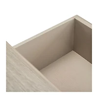 Natural Textured 2-Drawer Console Table