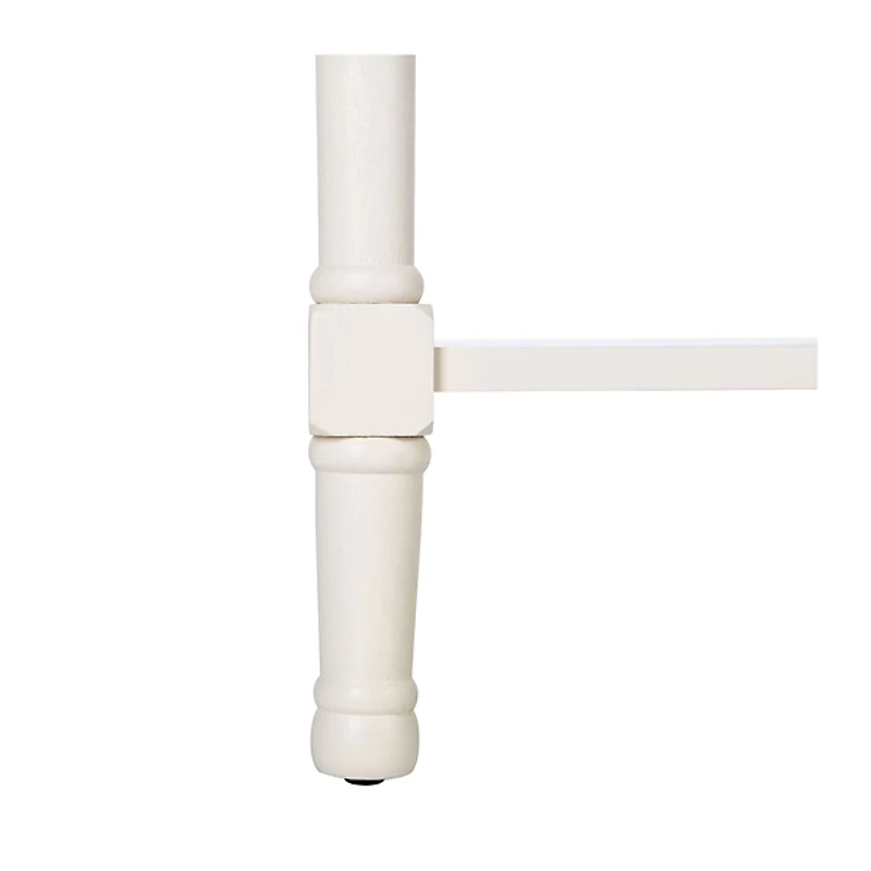 Irma White Textured Drawers Console Table