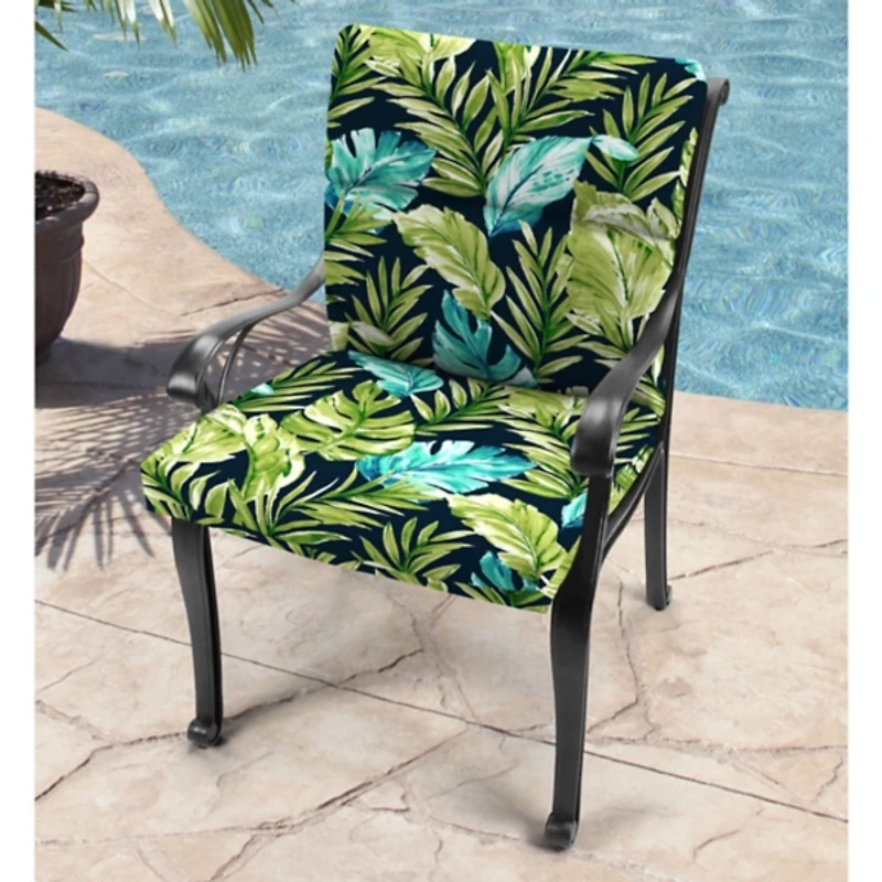 Cool Tropics Outdoor Dining Chair Cushion