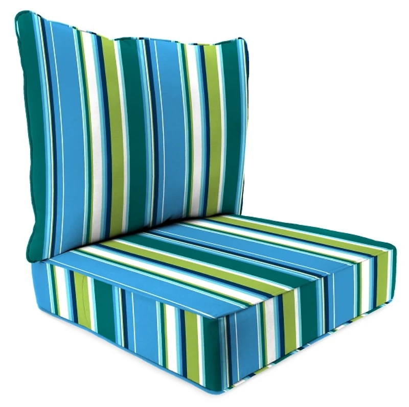 Tidal Tango 2-pc. Outdoor Deep Seat Cushion