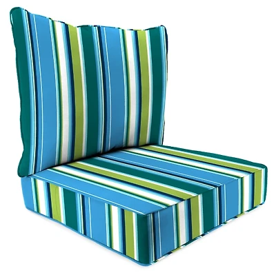 Tidal Tango 2-pc. Outdoor Deep Seat Cushion