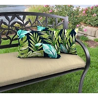 Cool Tropics Outdoor Lumbar Pillows, Set of 2