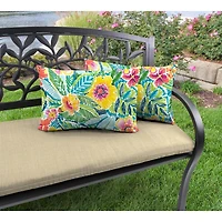 Summer Bay Outdoor Lumbar Pillows, Set of 2