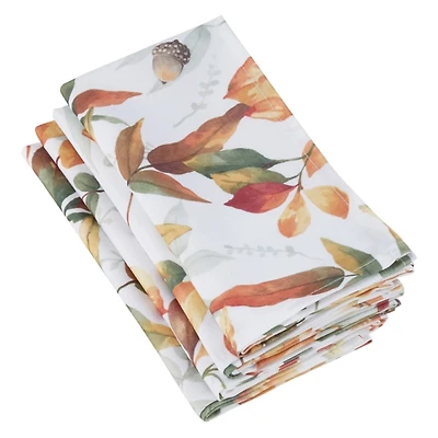 Fall Leaf Napkins, Set of 4