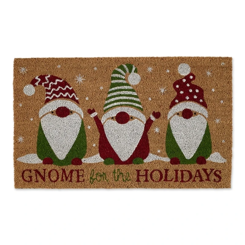 Gnome For The Holidays Christmas Doormat