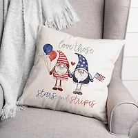 Love those Stars and Stripes Gnomes Pillow