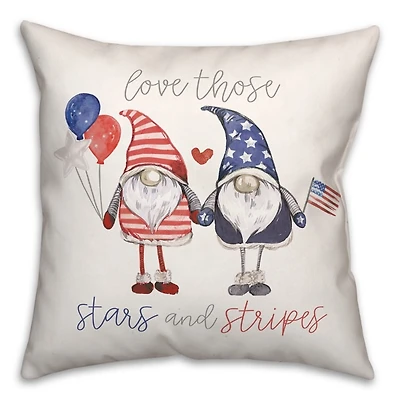Love those Stars and Stripes Gnomes Pillow