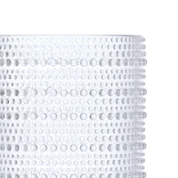 Fortessa Clear Bead Short Glasses, Set of 6