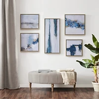 Ink + Ivy Blue Drift 5-pc. Framed Art