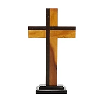 Black and Brown Wood Cross
