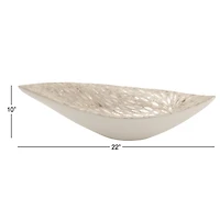 Opalescent Mussel Shell Inlay Bowl