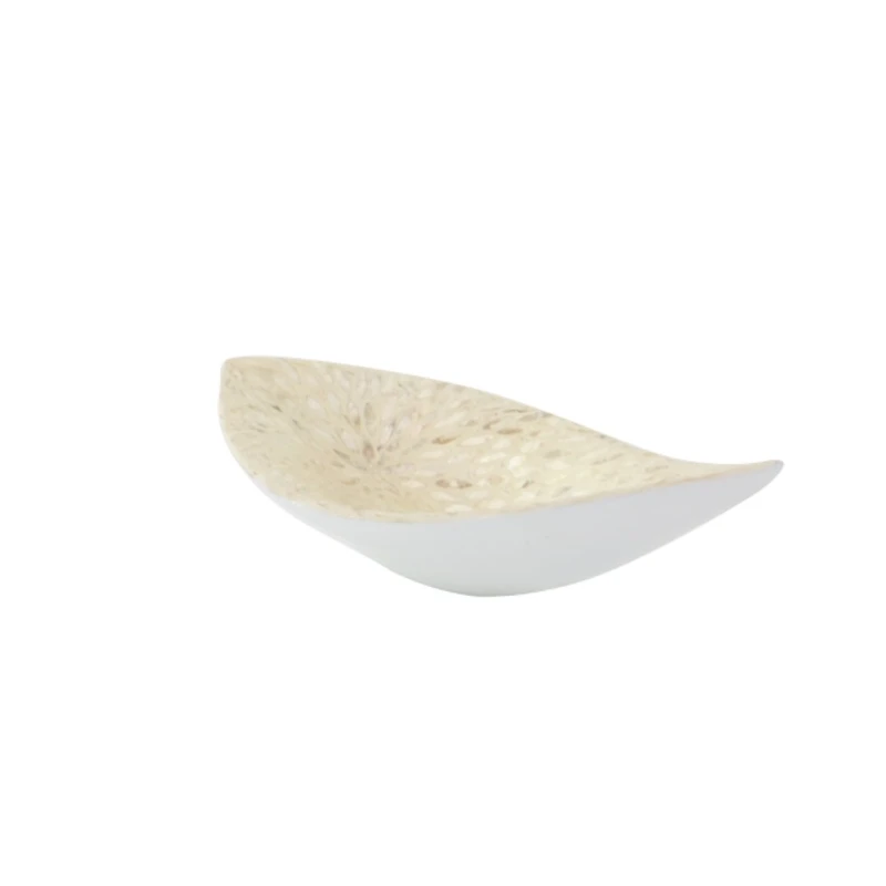 Opalescent Mussel Shell Inlay Bowl