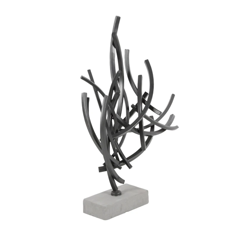 Iron Contemporary Branch Sculpture