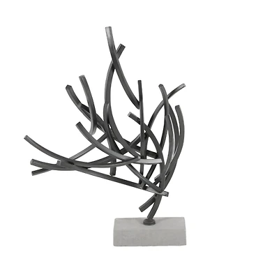 Iron Contemporary Branch Sculpture