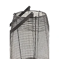 Modern Black Iron Mesh Lantern