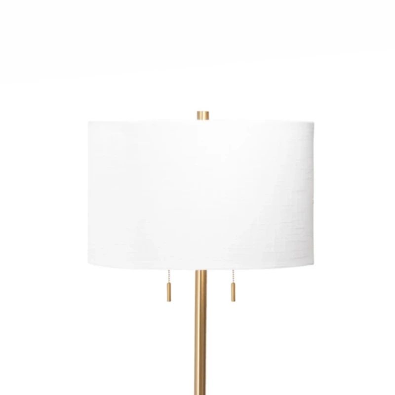 Gold Sleek Modern Floor Lamp