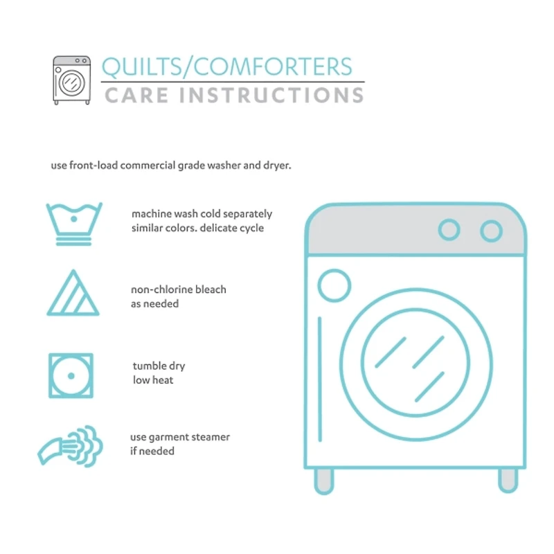 Navy Stripe 3-pc. Full/Queen Comforter Set