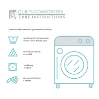 Navy Stripe 3-pc. Full/Queen Comforter Set