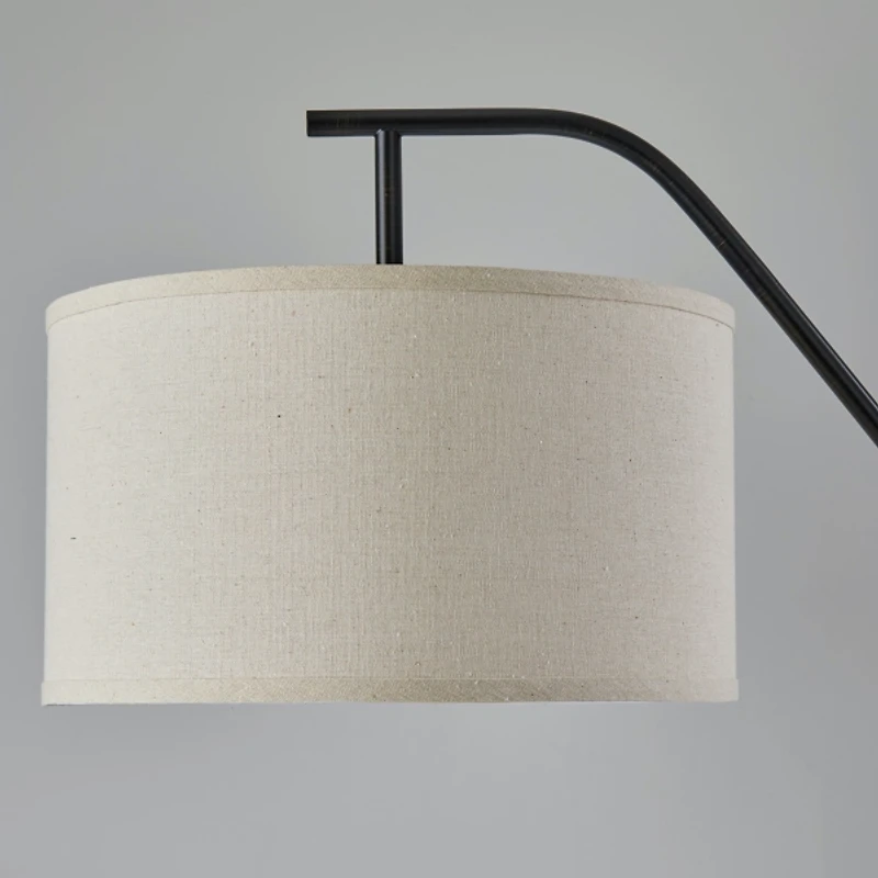 Black Metal Arch Floor Lamp