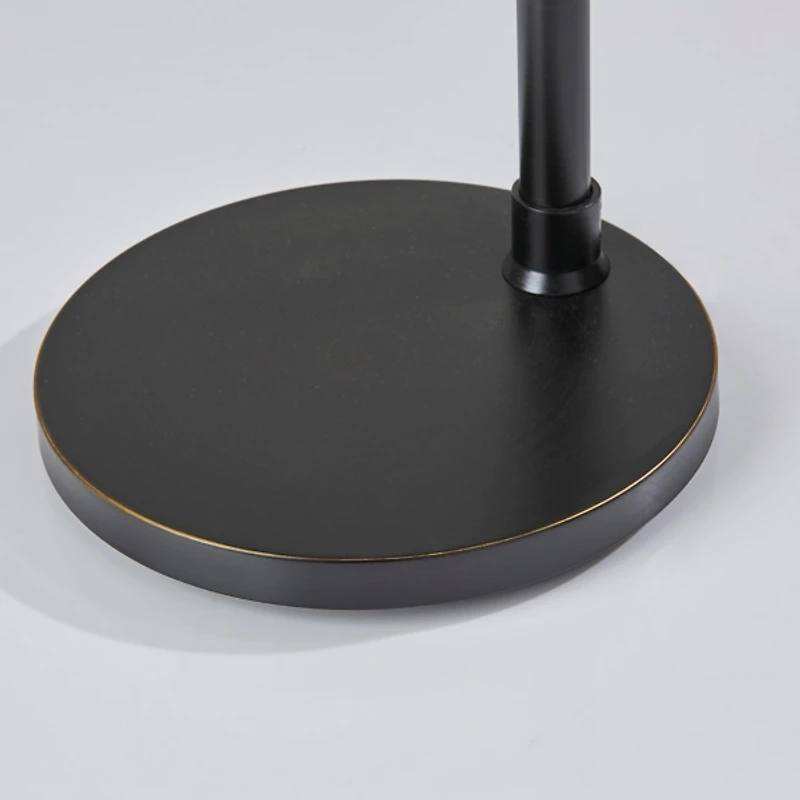 Black Metal Arch Floor Lamp