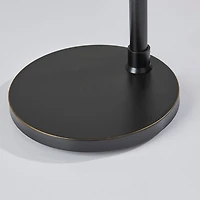 Black Metal Arch Floor Lamp