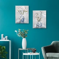 Chinoiserie I & II Canvas Art Prints, Set of 2