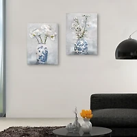 Chinoiserie I & II Canvas Art Prints, Set of 2