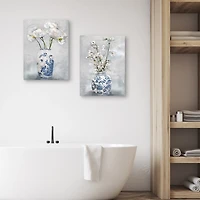 Chinoiserie I & II Canvas Art Prints, Set of 2