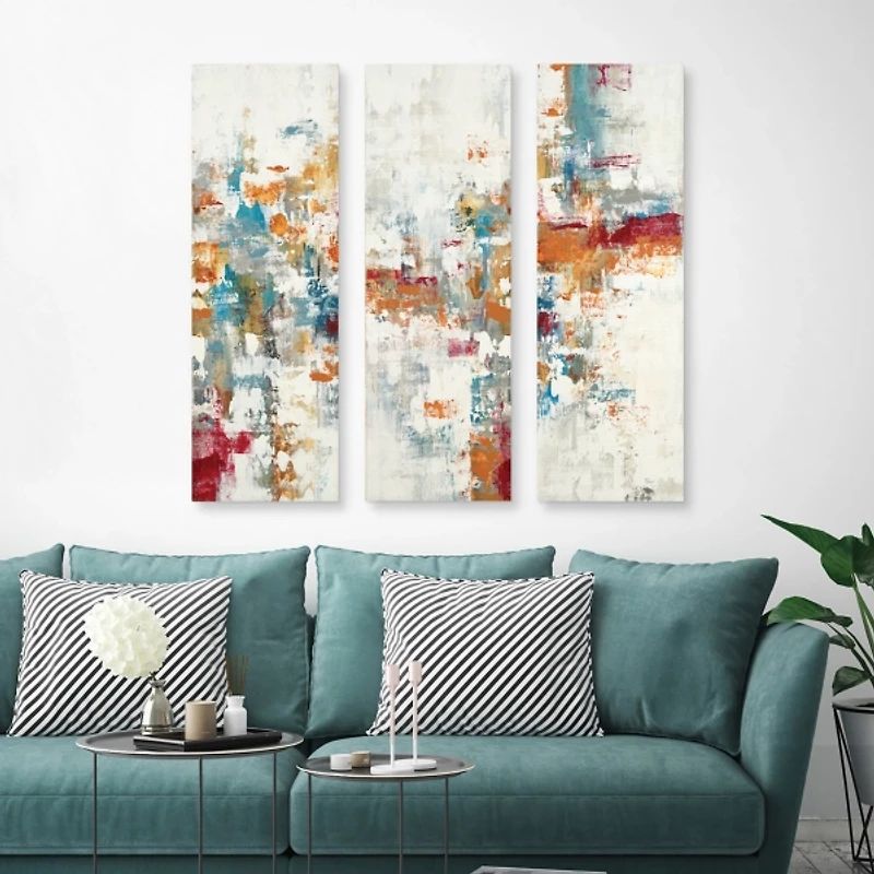 Conclusion Found I Canvas Art Prints, Set of 3