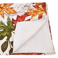 Autumn Foliage Outline Harvest Table Runner