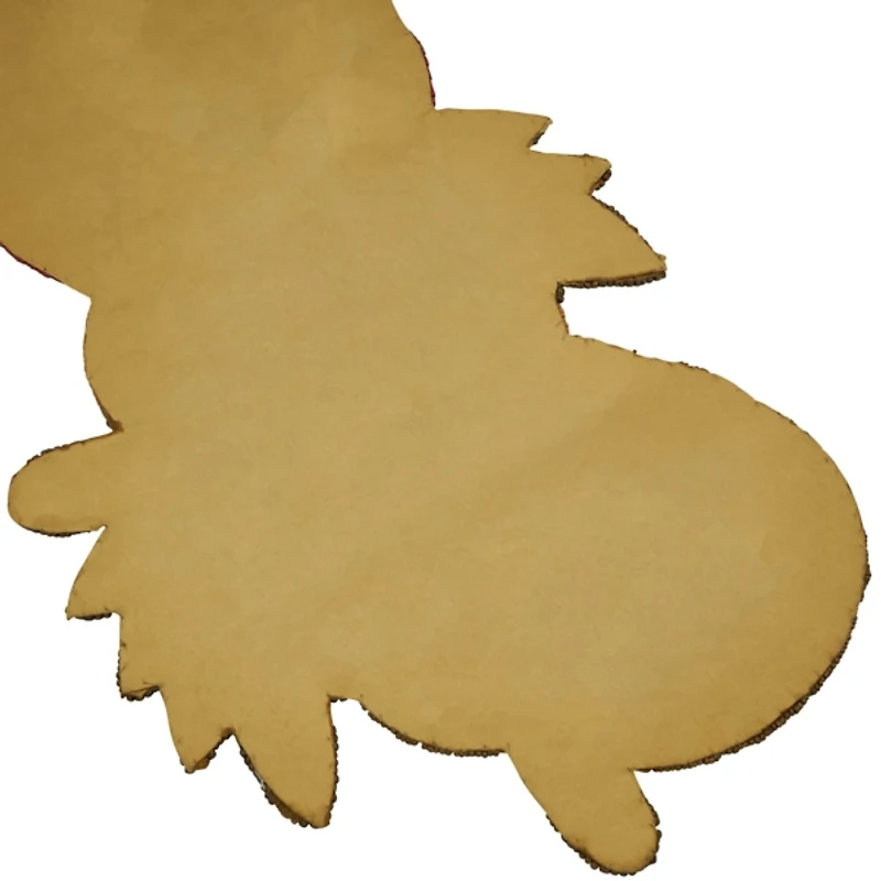 Orange Glass Beaded Pumpkins Table Runner