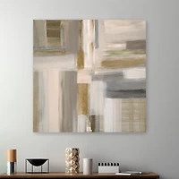 Abstract Fields I Canvas Art Print, 40x40 in.