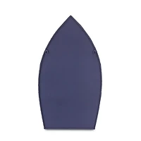 Large Navy and White Rowboat Wall Shelf