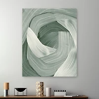 Enriched Emerald Canvas Art Print, 24x30 in.