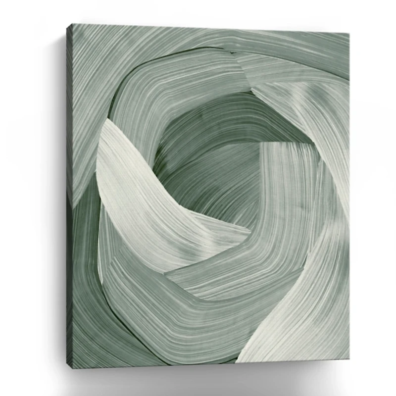 Enriched Emerald Canvas Art Print, 24x30 in.