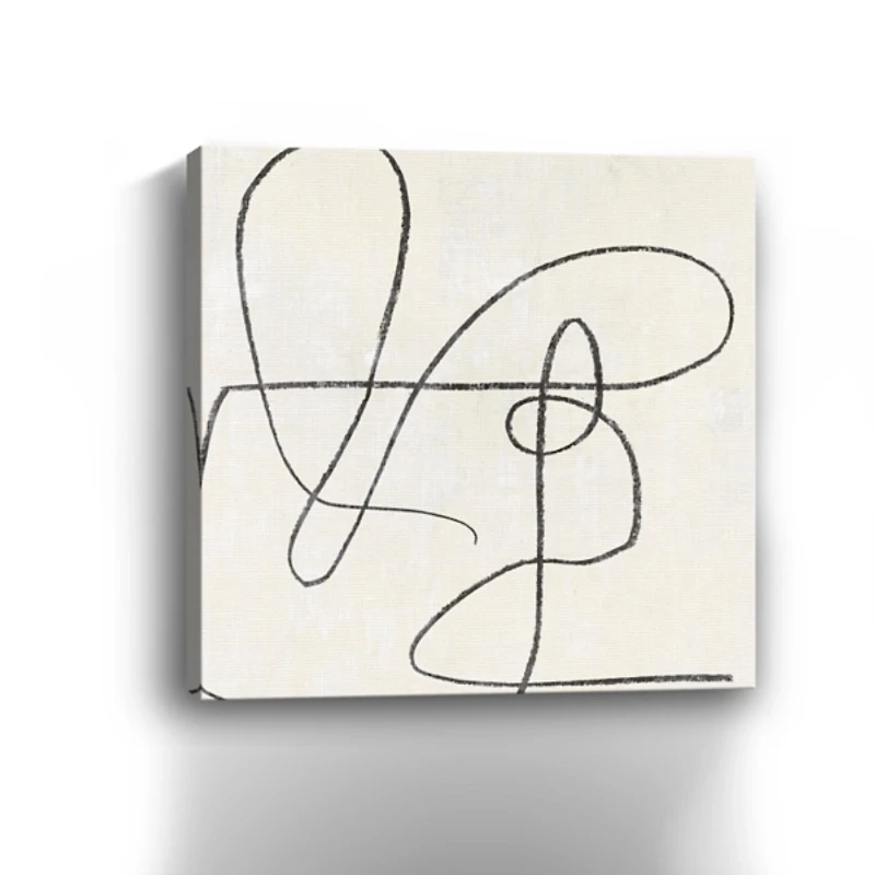 Juxtaposing Canvas Art Print, 30x30 in.