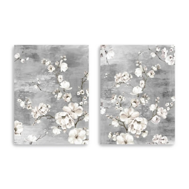 Blossoming Giclee Canvas Art Prints, Set of 2