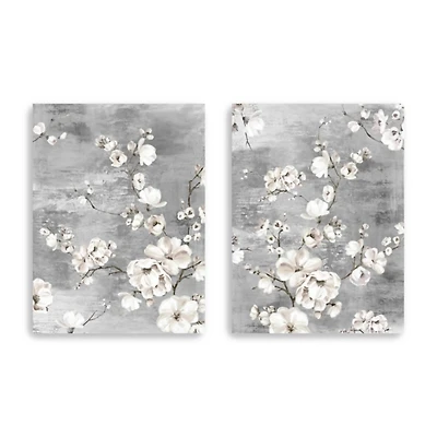 Blossoming Giclee Canvas Art Prints, Set of 2