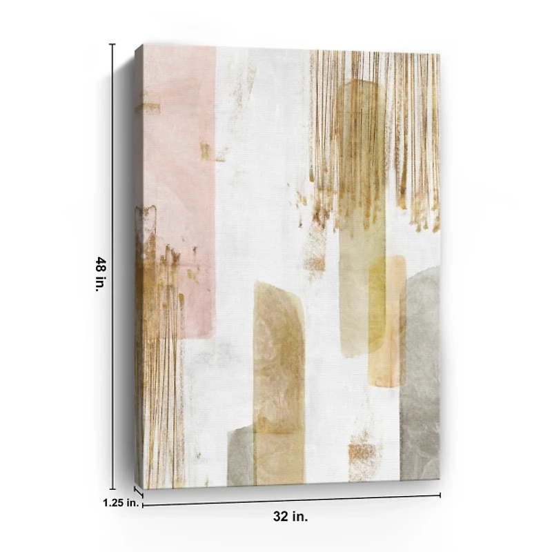 Band of Gold II Giclee Canvas Art Print