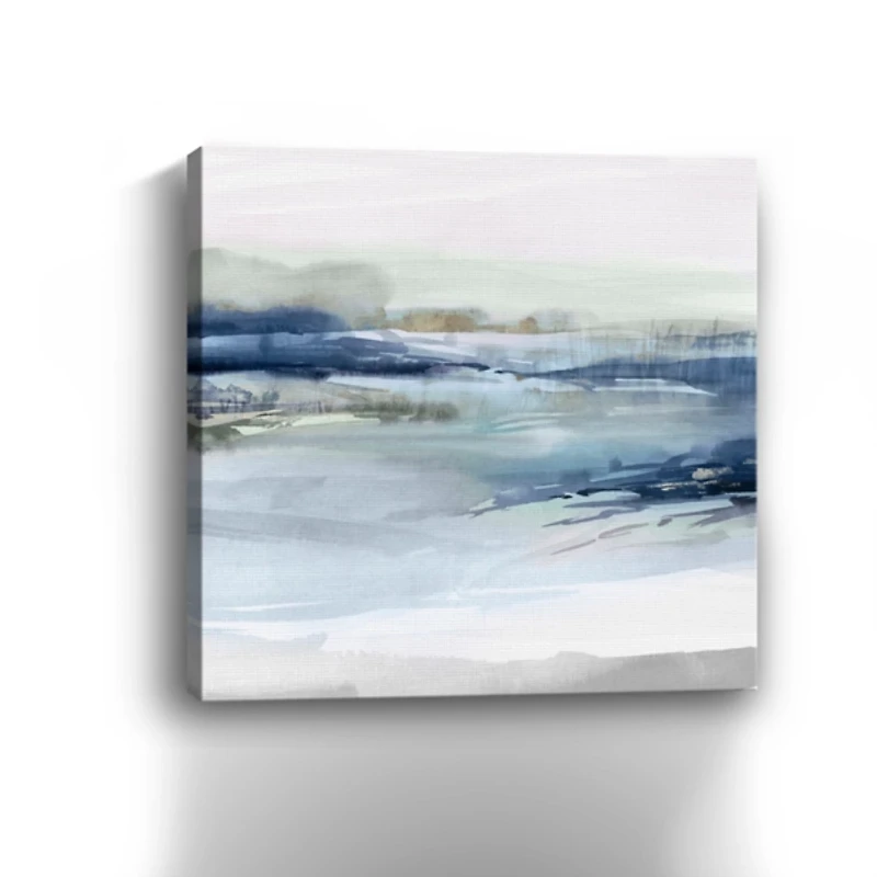 Dusk On The River Canvas Art Print, 40x40 in.