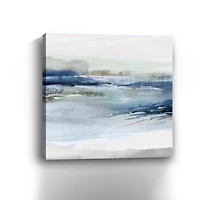 Dusk On The River Canvas Art Print, 40x40 in.